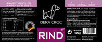 DERA CROC Dose PREMIUM Rind pur 400 g