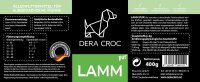 DERA CROC Dose PREMIUM Lamm pur 6 x 400 g