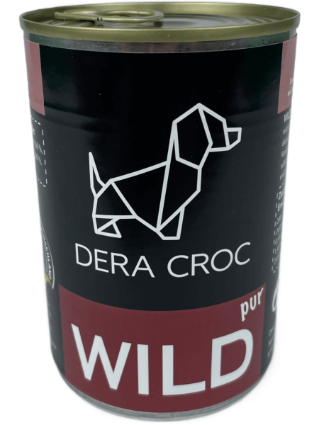 DERA CROC Dose PREMIUM Wild pur 6 x 400 g