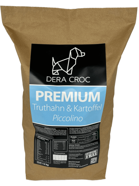 PREMIUM Piccolino getreidefrei - 4kg | DERA CROC