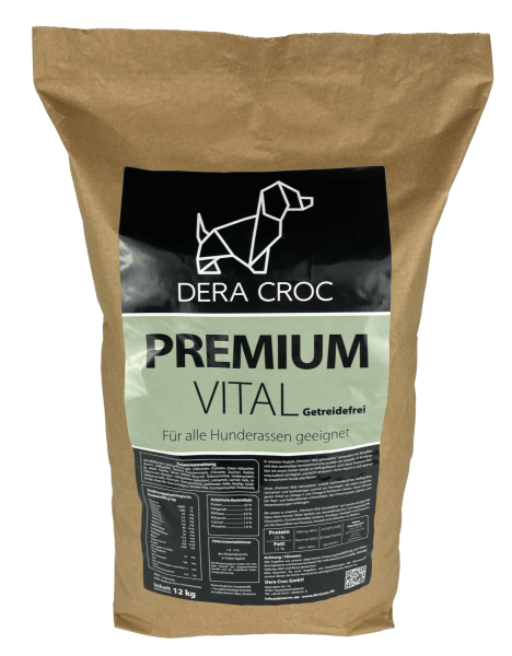 Premium Vital getreidefrei – 15kg | DERA CROC