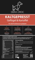 Kaltgepresst Geflügel & Kartoffel | DERA CROC